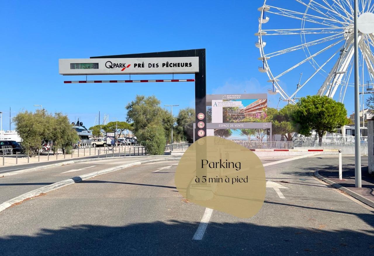 Vieil Antibes, Plage De Sable, Avec Parking Luaran gambar